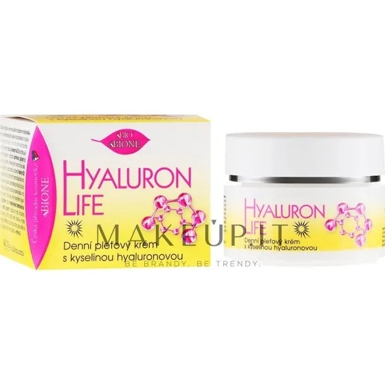 Bione Cosmetics Hyaluron Life ansigtsdagcreme med hyaluronsyre 51 ml