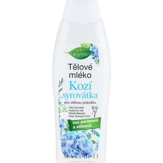 Bione Cosmetics Bodyserum med gedemælk til sensitiv hud, 500 ml