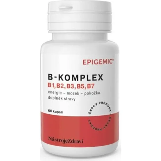 Epigemic B-Kompleks B1, B2, B3, B5, B7 - 60 kapsler