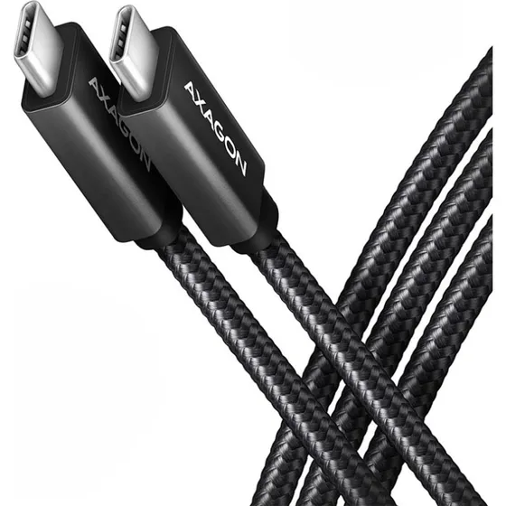 AXAGON USB 3.2 Gen 2x2 USB-C til USB-C kabel, 2m, Sort