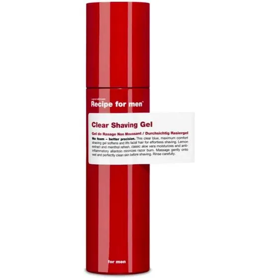 Recipe For Men Clear Shaving Gel 100 ml