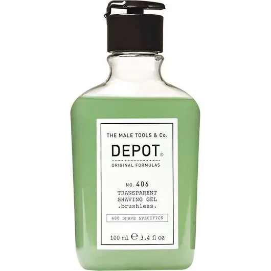 Depot No. 406 Transparent Shaving Gel 100 ml