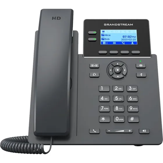 Grandstream GRP2602W VoIP-telefon med Wi-Fi og 2 linjer