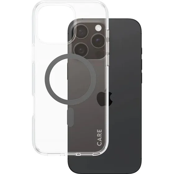 PanzerGlass CARE Flagship MagSafe Case til iPhone 16 Pro Max - Sort