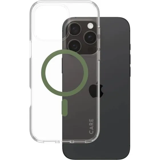 PanzerGlass CARE MagSafe Case til iPhone 16 Pro Max - Flagship Green