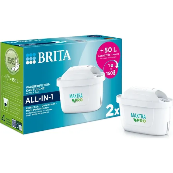 Brita Maxtra Pro All-in-1 Vandfilterpatron - 2 stk.