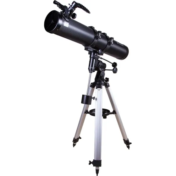 Bresser Galaxia 114/900 EQ Sky Teleskop med Smartphone Holder