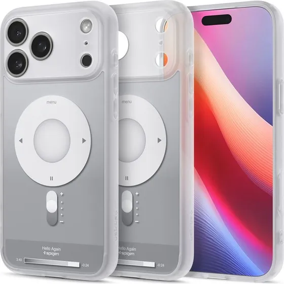 Spigen Ultra Hybrid MagSafe til iPhone 17 Pro Max - Classic Silver