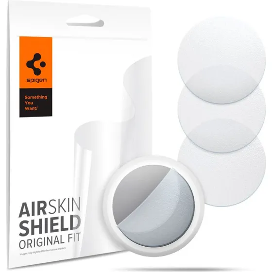 Spigen AirSkin Shield HD til Apple AirTag (4-pack, Matte Clear)