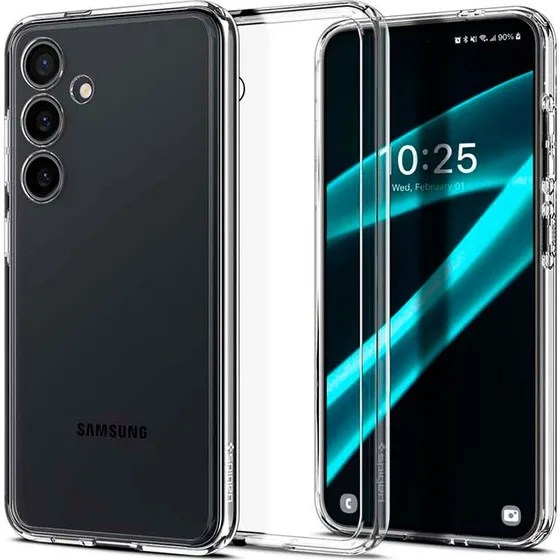 Spigen Ultra Hybrid Case til Samsung Galaxy S24+ - Crystal Clear