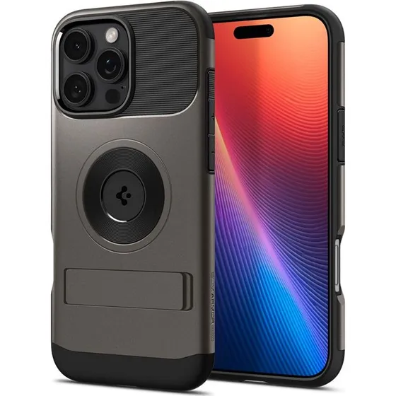Spigen Slim Armor MagSafe til iPhone 16 Pro Max - Gunmetal