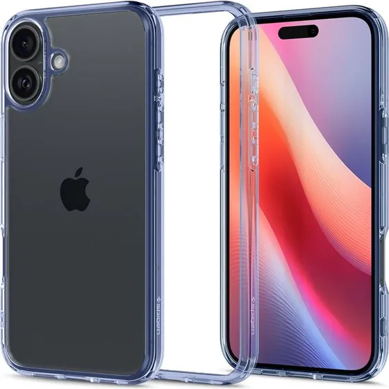 Spigen Ultra Hybrid Sky Crystal til iPhone 16 Plus