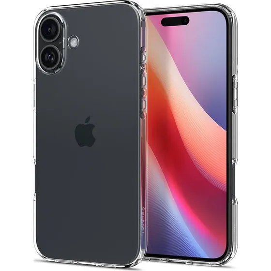Spigen Crystal Flex Case til iPhone 16 Plus - Transparent