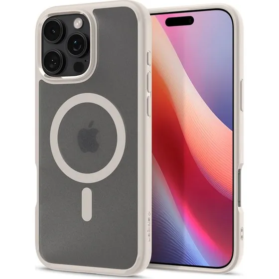 Spigen Ultra Hybrid MagSafe til iPhone 16 Pro - Frost Natural Titanium