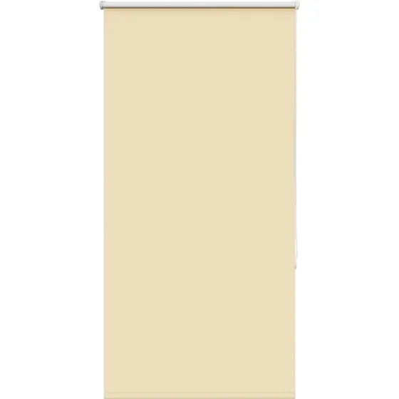 vidaXL mørklægningsrullegardin 65x175 cm - beige polyester
