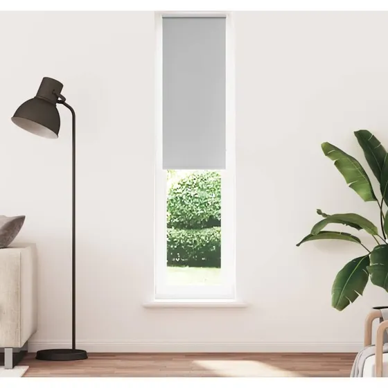 vidaXL mørklægningsrullegardin 40x230 cm - lysegrå