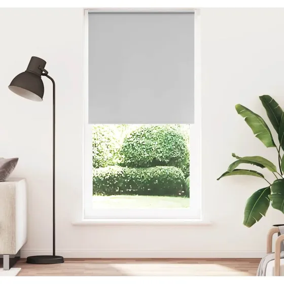 vidaXL Mørklægningsrullegardin 100x230 cm - Lysegrå