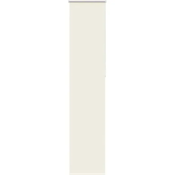 vidaXL Mørklægningsrullegardin 45x210 cm, råhvid polyester