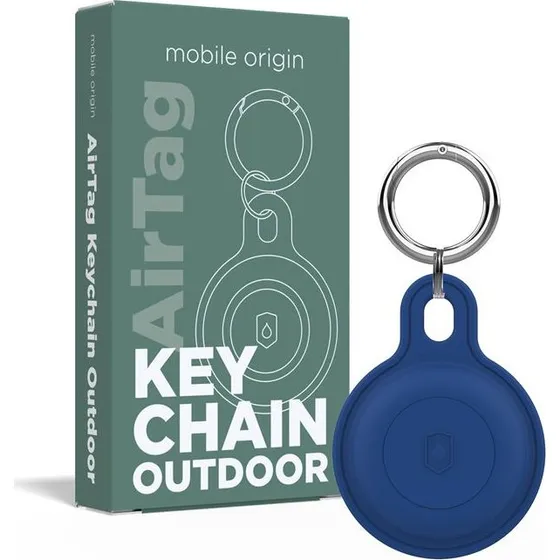 Mobile Origin AirTag Outdoor KeyChain - Blå