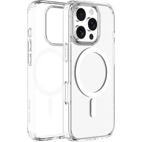 Mobile Origin Hybrid MagSafe Case til iPhone 16 Pro - Clear