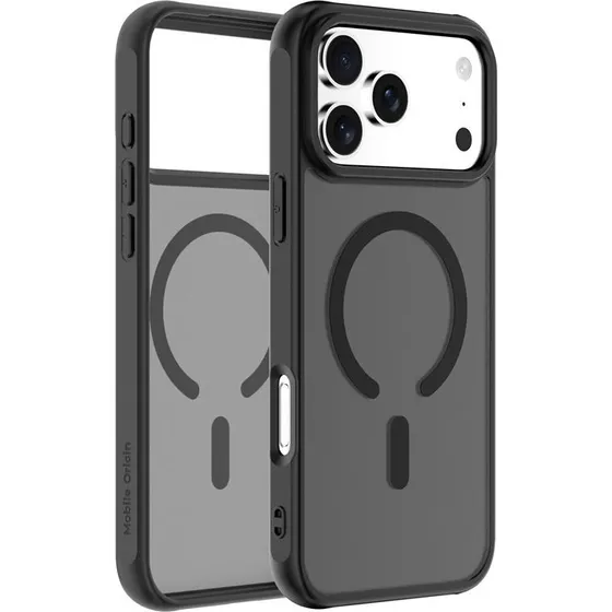Mobile Origin Hybrid MagSafe Case til iPhone 17 Pro Max - Mat Sort