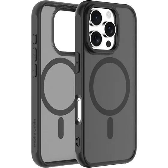 Mobile Origin Hybrid MagSafe Case til iPhone 16 Pro - Mat Sort