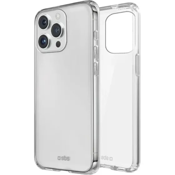 SBS Skinny Cover til iPhone 16 Pro Max - Transparent