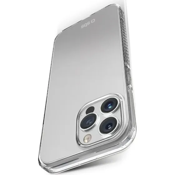 SBS Extreme X2 Cover til iPhone 16 Pro Max - Transparent