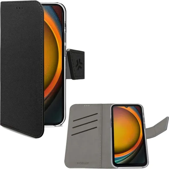 Celly Wally Wallet Case til Samsung Galaxy XCover 7 - Sort