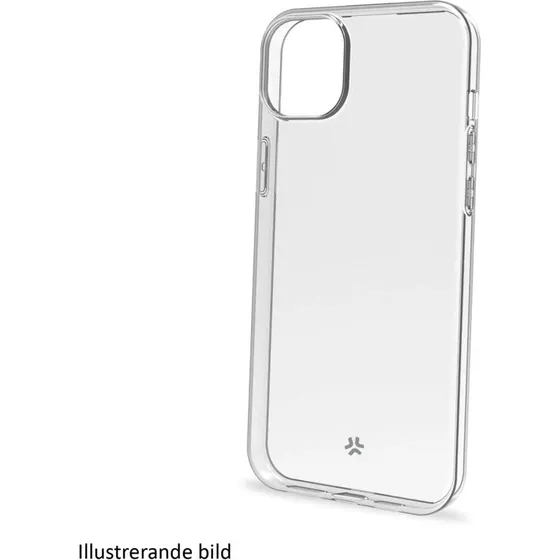 Celly Gelskin TPU Cover til iPhone 16 Plus - Transparent