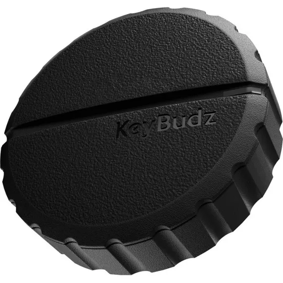 KeyBudz Covert Mount til AirTag - Sort - 4 stk