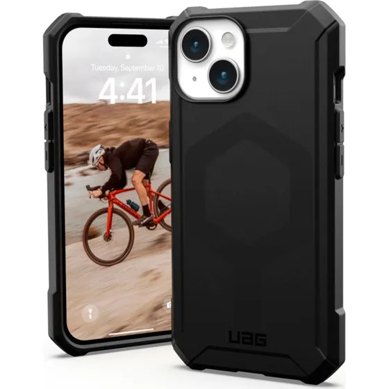 UAG Essential Armor MagSafe til iPhone 15 - Sort
