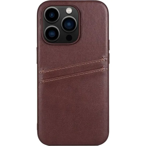 Buffalo Cover PU Brun - iPhone 14 Pro