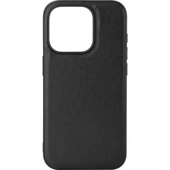 Buffalo MagSeries PU Cover til iPhone 15 Pro - Sort