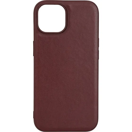 Buffalo MagSeries PU Cover til iPhone 15 - Brun