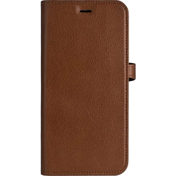 Buffalo 2in1 MagSeries Lædercover til iPhone 16 Plus - Brun