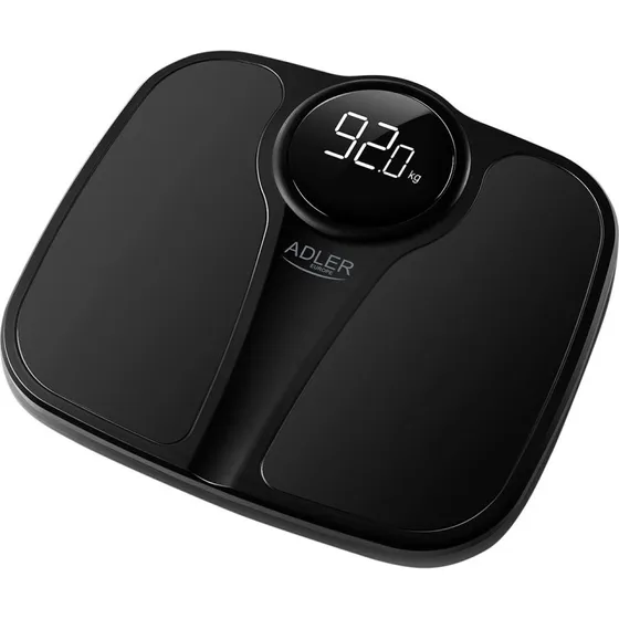 Adler Digital Badevægt (180 kg) Sort