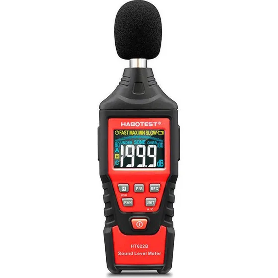 Habotest HT622B Digital Decibel Måler (USB A/C)