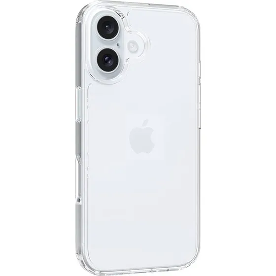 Screenor Bumper Beskyttelsescover til Apple iPhone 16 - Transparent