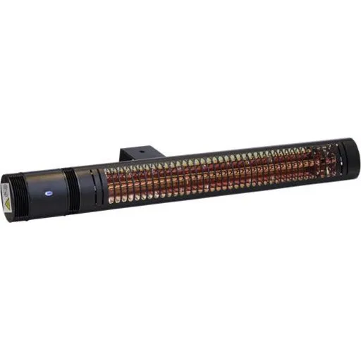 Heat1 Eco High-Line infrarød terrassevarmer, 2000W, sort