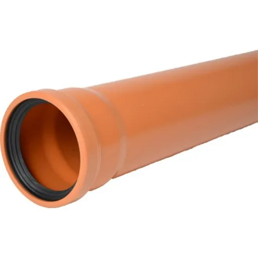 Wavin 160 mm PVC kloakrør, SN8, 3000 mm