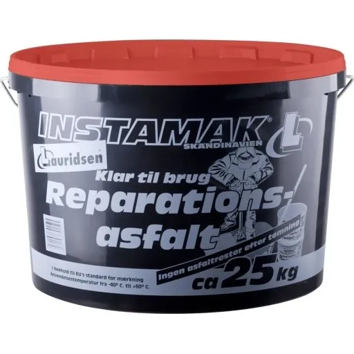 Instamak L1100 Reparationsasfalt 0-5 mm, 25 kg