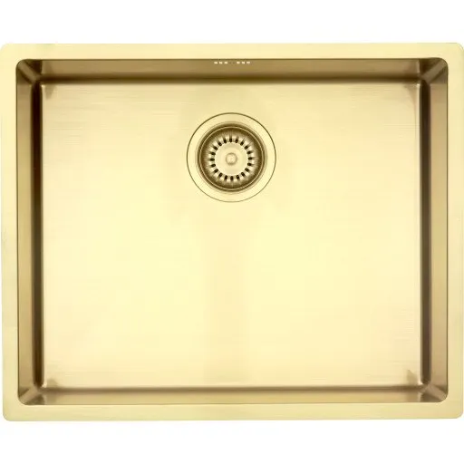 Lavabo Kubus 500 Soft køkkenvask, 54x44 cm, messing