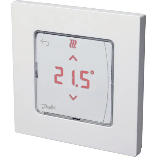 Danfoss Icon2 RD 24V IW rumtermostat, indbygning, hvid