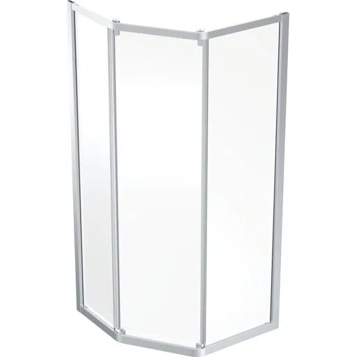 Contura Shower Showerama brusehjørne, 89x89 cm, klart glas