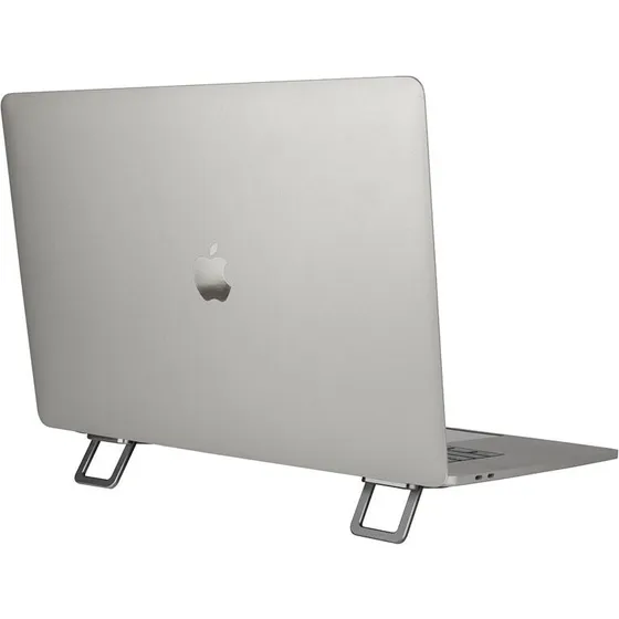 Tucano Mini Laptop Stand, 2 stk, aluminium/grå