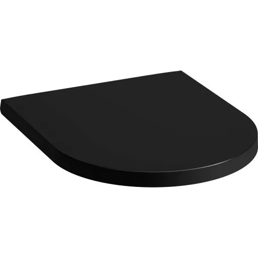 Kartell Laufen toiletbræt, soft close, mat sort
