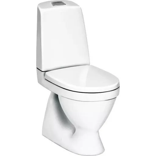 Gustavsberg Nautic 1500 toilet, hvid, rengøringsvenlig