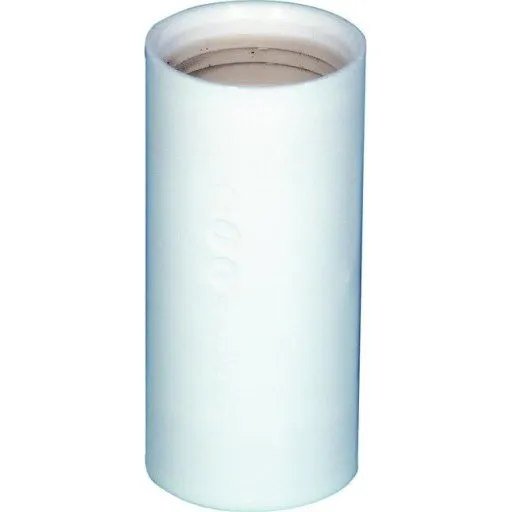 Purus muffe, Ø32 mm, hvid PP-plast