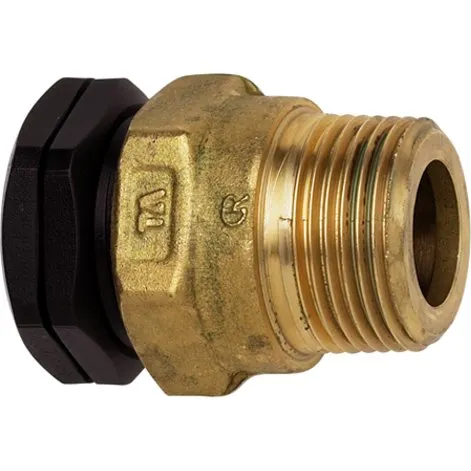 IMI TA 40 mm x 1 1/2" Overgangsnippel med nippel, messing, PN16